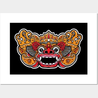 barong bali Posters and Art